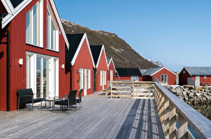 Rorbu I Lofoten Leknes Luaran gambar
